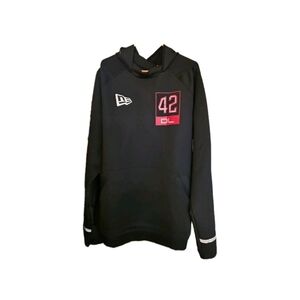 New Era Black Combine Authentic Hoodie